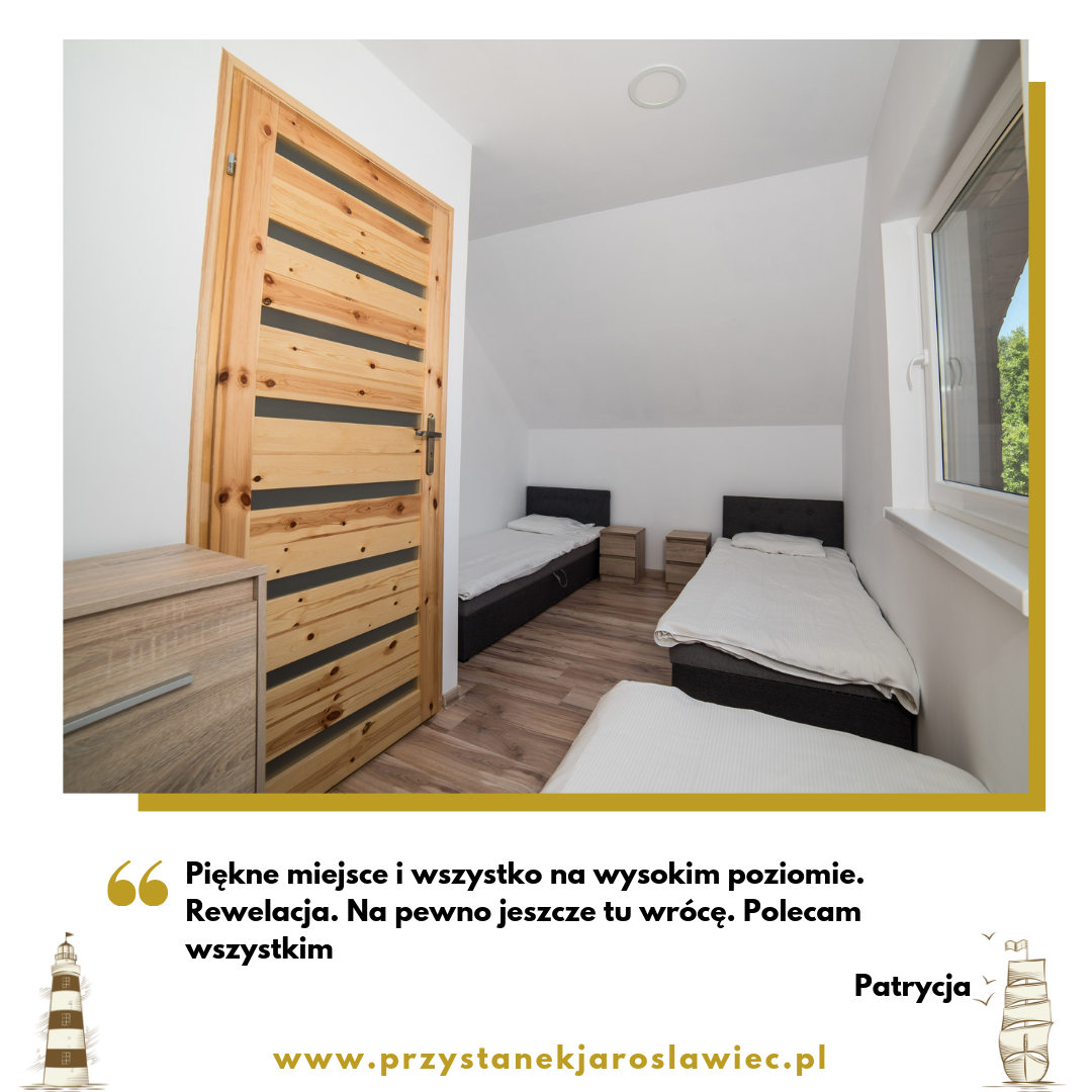 Przystanek Jarosławiec domki nad morzem opinia